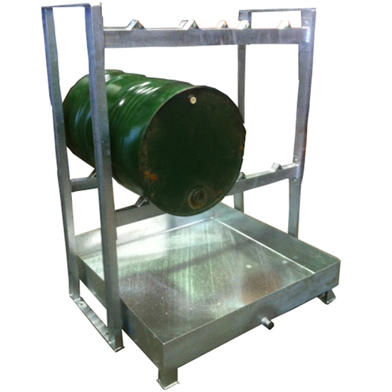 4 Drum Storage Rack
